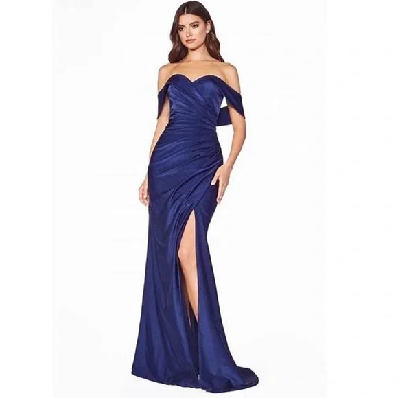 cinderella divine navy blue dress Ladivine - CD795 main image 0